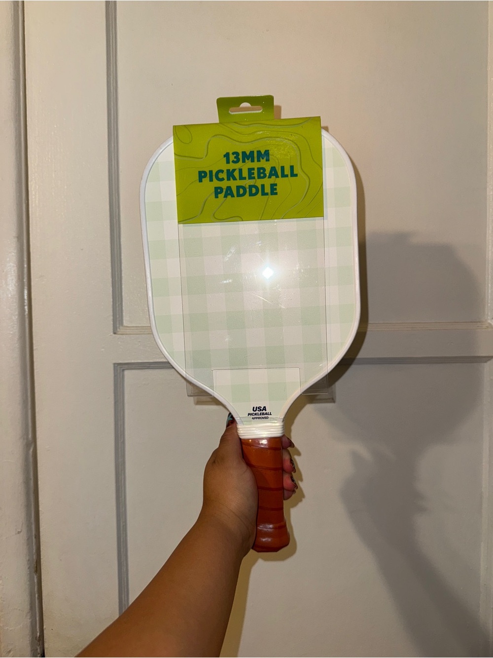 13MM Pickleball Paddle NWT Green color